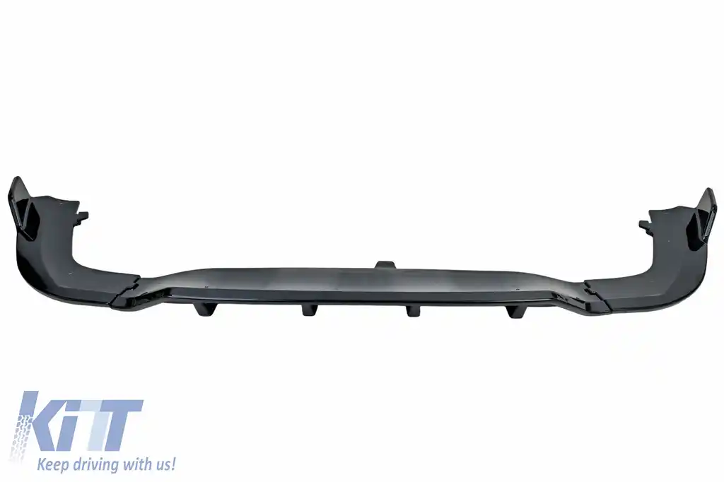 Prelungire Bara Spate compatibil cu Mercedes GLC-Class X254 SUV Sport Line (2022-2027) Negru Lucios-image-6278431