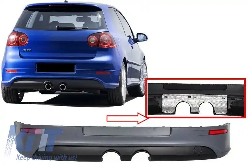 Prelungire Bara Spate compatibil cu VW Golf 5 V (2003-2007) R32 Look-image-6127290