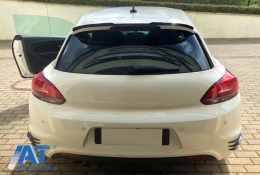 Prelungire Eleron Luneta compatibil cu VW Scirocco 137 Hatchback Facelift (2014-2017) Negru Lucios-image-6085260