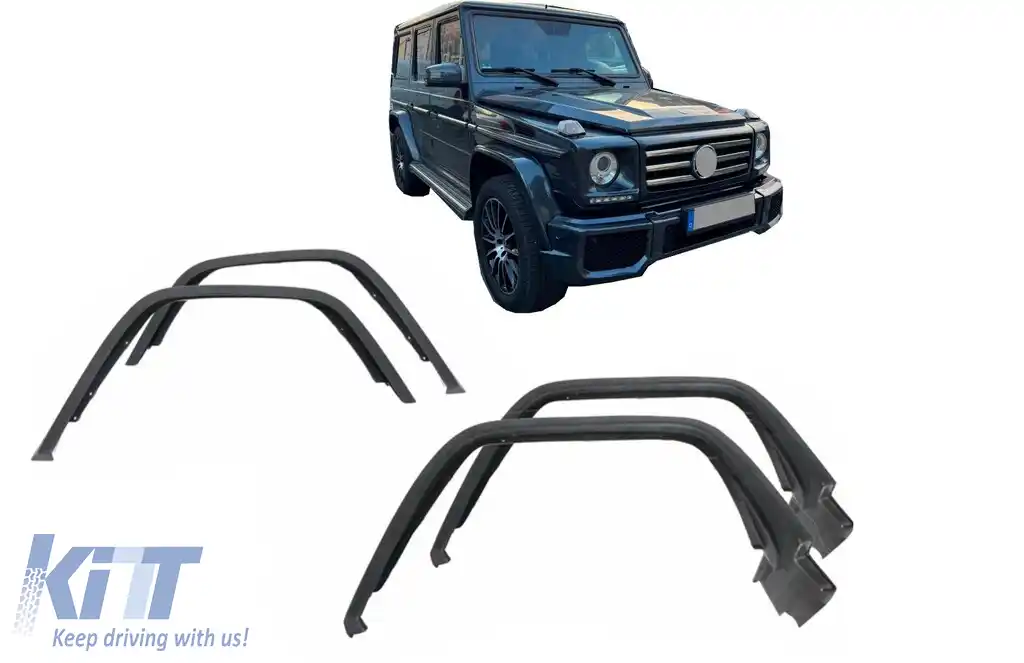 image-18-Prelungiri Aripi Extensii Aripi compatibil cu Mercedes G-Class W463 (1989-2013) G65 Design