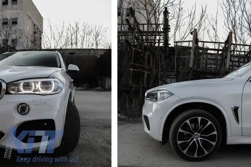 Prelungiri Aripi Extensii Aripi cu Set 32 Piese Clipsuri compatibil cu BMW X5 F15 (2014-2018) M-Design-image-6086228