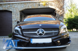 Prelungiri Bara Fata compatibil cu Mercedes A-class W176 (2012-08/2015) A45 Design-image-6032306