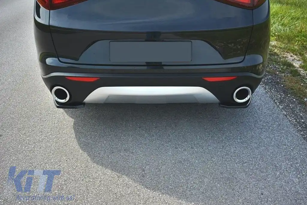 Prelungiri Extensii Bara Spate compatibil cu Alfa Romeo Stelvio 949 (2016-2020) Negru-image-6093207