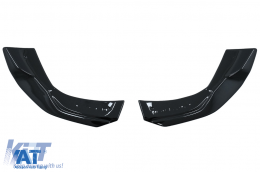 Prelungiri Extensii Bara Spate compatibil cu Mercedes A-Class W177 A35 A45 Hatchback (2018-up) Negru Lucios-image-6091209