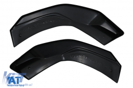 Prelungiri Extensii Bara Spate compatibil cu Mercedes A-Class W177 A35 A45 Hatchback (2018-up) Negru Lucios-image-6091212