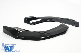 Prelungiri Extensii Bara Spate compatibil cu Mercedes A-Class W177 A35 A45 Hatchback (2018-up) Negru Lucios-image-6091213
