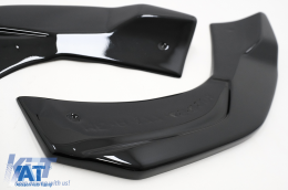 Prelungiri Extensii Bara Spate compatibil cu Mercedes A-Class W177 A35 A45 Hatchback (2018-up) Negru Lucios-image-6091214
