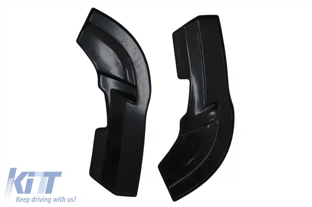 Prelungiri Extensii Bara Spate compatibil cu Mercedes W176 Sport Line A45 Hatchback (2012-2018) Negru Lucios-image-6108069