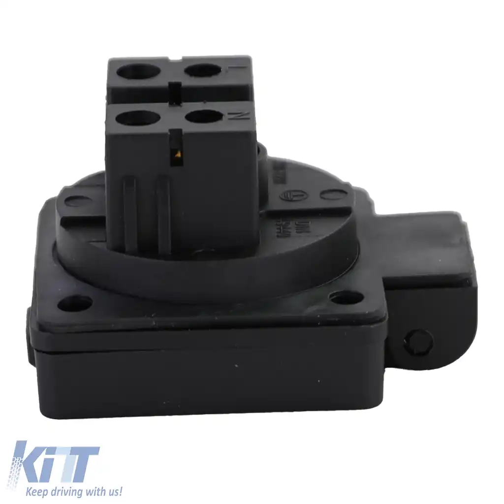 Priză externă pentru cortul de caravană cu clapetă neagră Schuko 220 volți-image-6193726