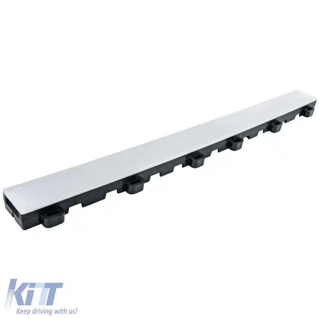 Profil LED RAMROXX încastrat de 40 cm, potrivit pentru plăci de podea de performanță în garaj