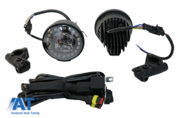 Proiectoare ceata LED compatibil cu Motociclete BMW R1200GS / ADV K1600 / R1100GS / F800GS-image-6080618