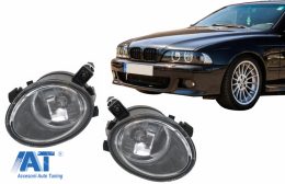 Proiectoare Lumini de Ceata compatibil cu BMW Seria 3 E46 (1998-2003) Seria 5 E39 (1996-2002) Versiunea Sport Clar-image-6085777