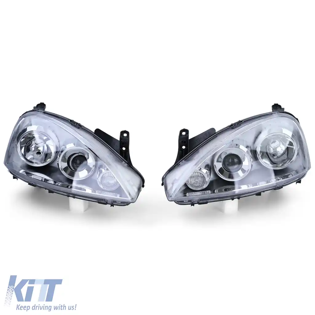 Proiector Ellipsoid faruri potrivit pentru Opel Corsa C 00-06-image-6329616