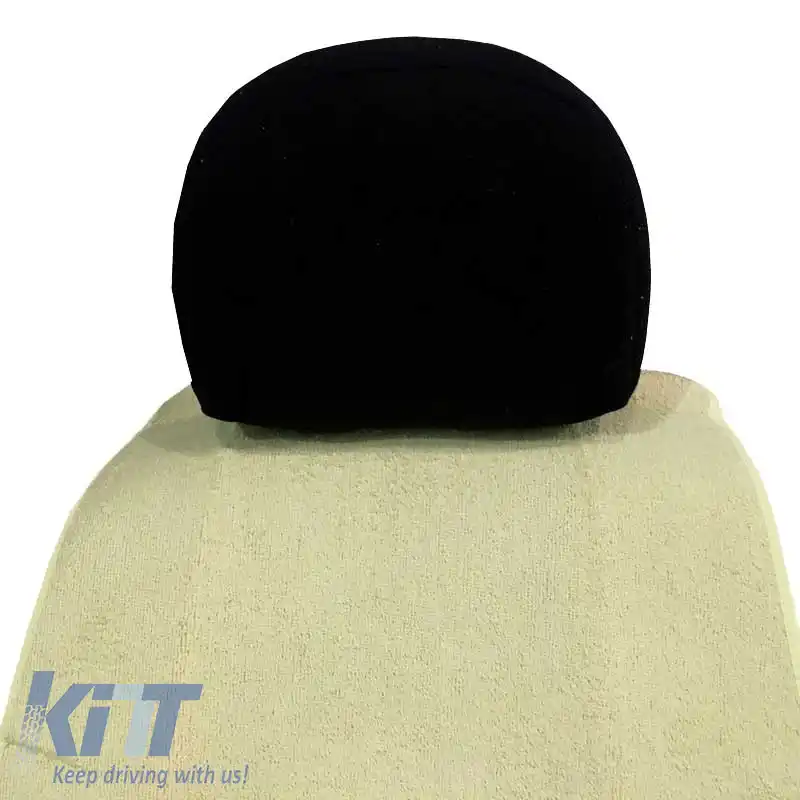 Prosoape pentru pernele frontale ale scaunelor Super Fresh Verde Deschis 2 Bucăți-image-6295805