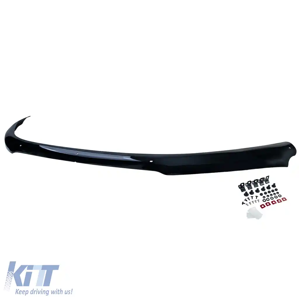 Protecție capotă împotriva pietricelelor neagră, potrivită pentru Ford Ranger T7 T8 2015-2022-image-6327548