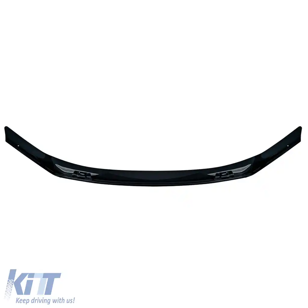 Protecție Capotă Scut pentru Pietriș Negru Lucios potrivit pentru VW Amarok 2010-2016-image-6327087