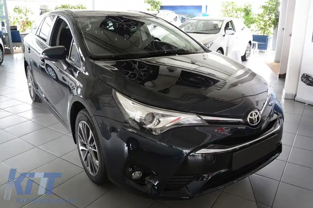 Protector Avisa pentru bara spate potrivit pentru Toyota Avensis break 2015-2018, crom-image-6211607