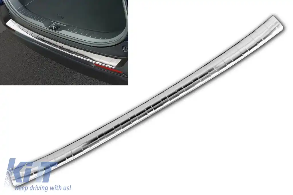 Protector Avisa potrivit pentru bara de protecție spate a Toyota Rav4, Rav4 Hybrid după 2018, Suzuki Across după 2020, crom
