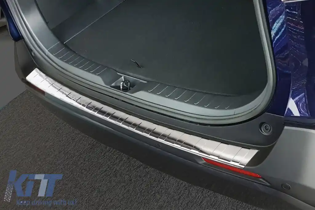 Protector Avisa potrivit pentru bara de protecție spate a Toyota Rav4, Rav4 Hybrid după 2018, Suzuki Across după 2020, crom-image-6211626