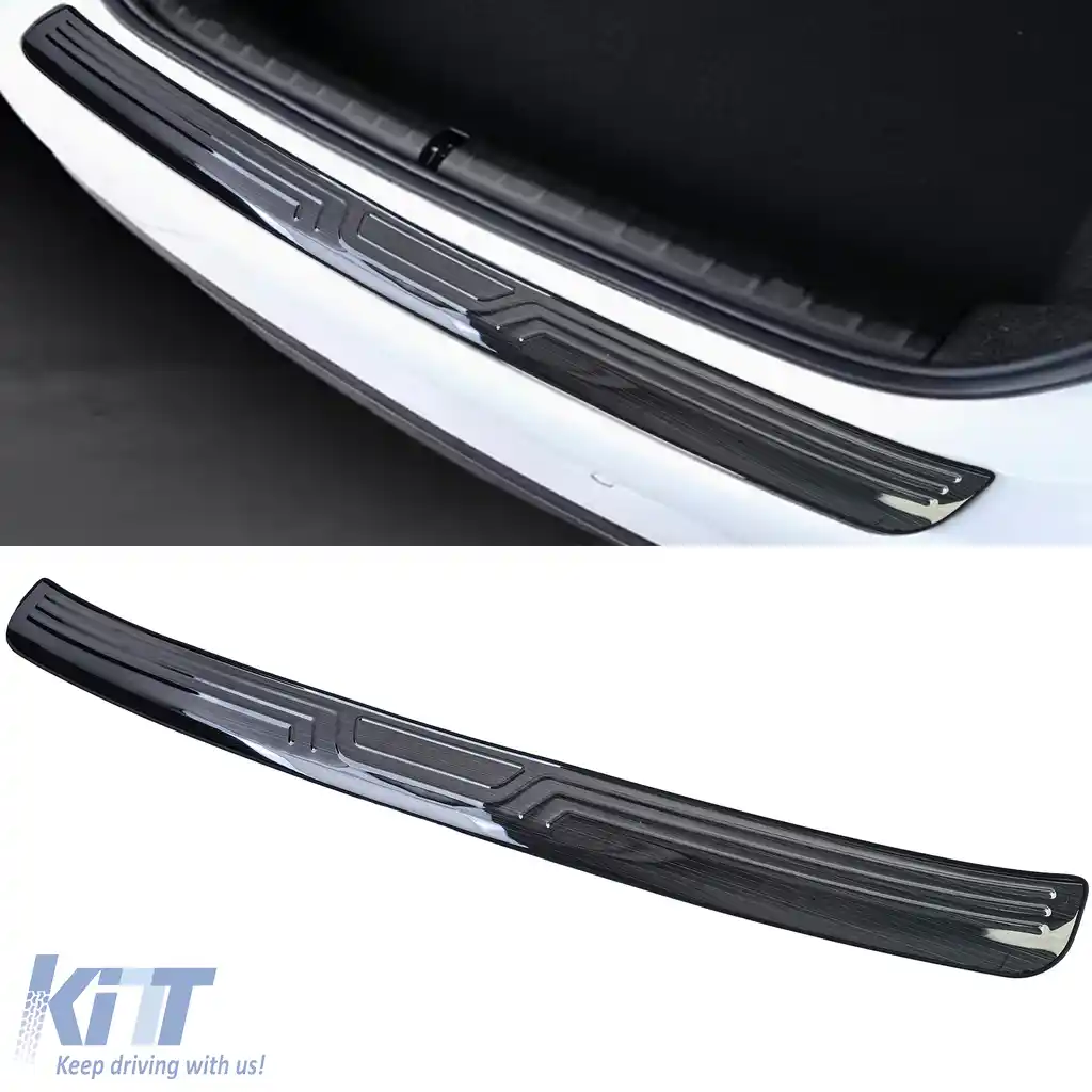 Protector de bara din otel inoxidabil negru potrivit pentru BMW Seria 5 G30 G31