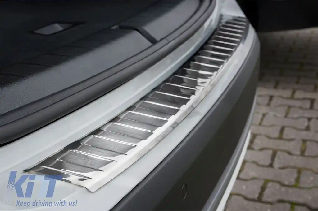 Protector de bara spate Avisa potrivit pentru BMW X1 F48 2015-2021, crom-image-6129462
