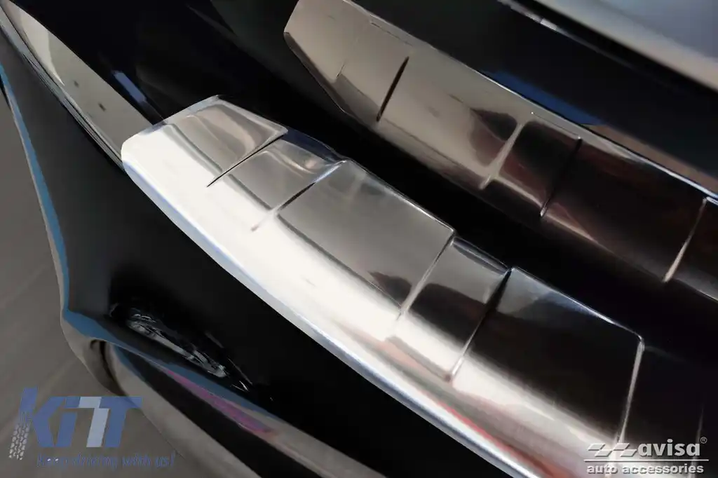 Protector de bara spate Avisa potrivit pentru BMW i3 dupa 2017, crom-image-6129555