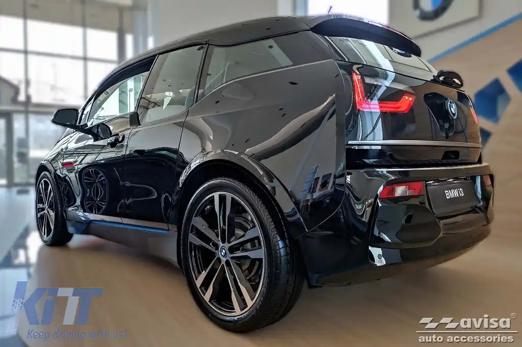 Protector de bara spate Avisa potrivit pentru BMW i3 dupa 2017, crom-image-6129556