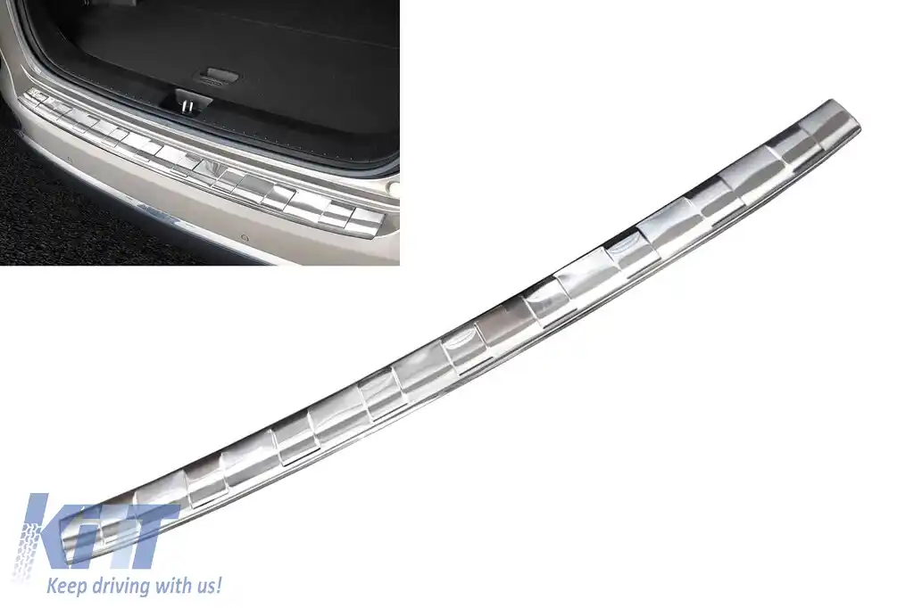 Protector de bara spate Avisa potrivit pentru Kia Sportage 2018-2021, crom