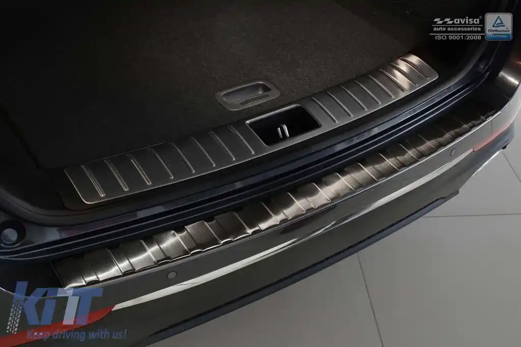 Protector de bara spate Avisa potrivit pentru Kia Optima break 2016-2018, după 2018, lac negru-image-6211862