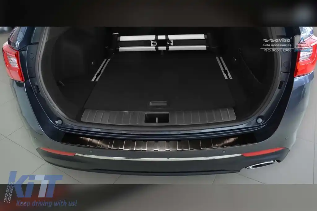 Protector de bara spate Avisa potrivit pentru Kia Optima break 2016-2018, după 2018, lac negru-image-6211863