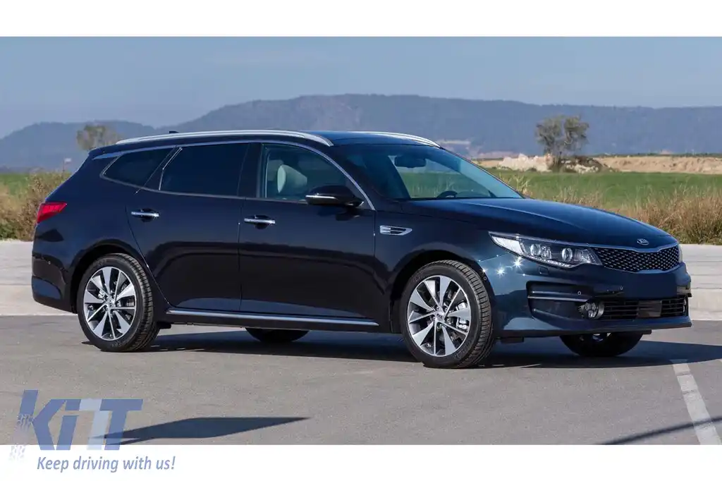 Protector de bara spate Avisa potrivit pentru Kia Optima break 2016-2018, după 2018, lac negru-image-6211867