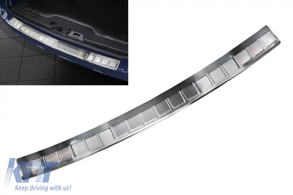 image-21-Protector de bara spate Avisa potrivit pentru Dacia Dokker 2012-2017, dupa 2017, crom