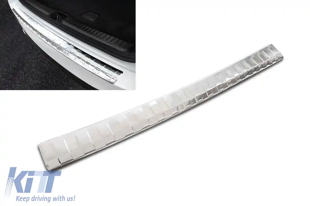 Protector de bara spate Avisa potrivit pentru Mercedes GLS X167 după 2019, crom