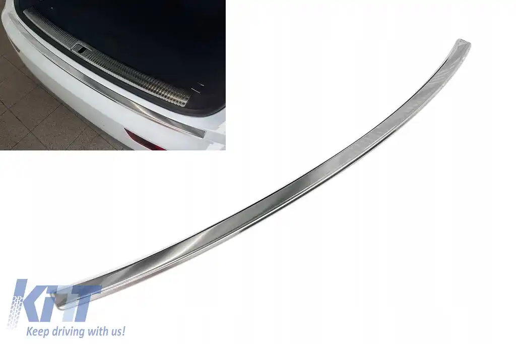Protector de bara spate Avisa potrivit pentru Audi Q5 2016-2020, dupa 2020, crom