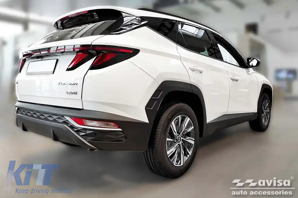 Protector de bara spate Avisa potrivit pentru Hyundai Tucson după 2020, lac negru-image-6129687