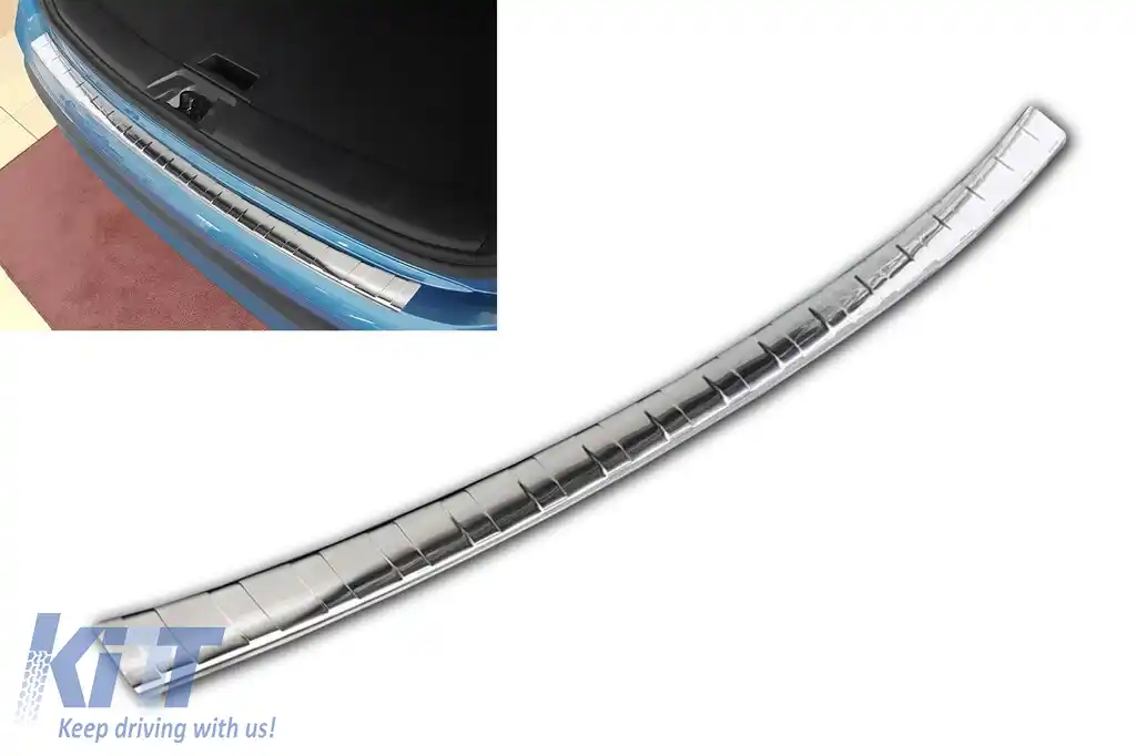 Protector de bara spate Avisa potrivit pentru Nissan Qashqai 2017-2021, crom