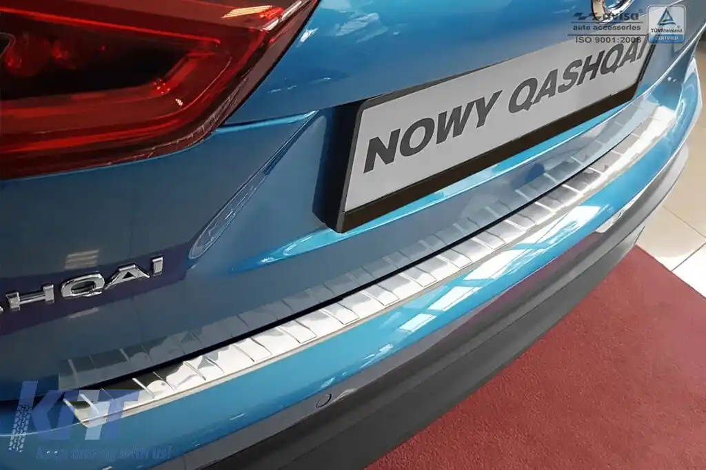 Protector de bara spate Avisa potrivit pentru Nissan Qashqai 2017-2021, crom-image-6211578