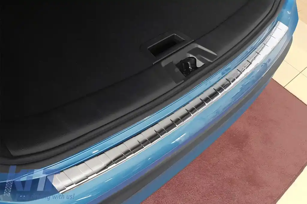 Protector de bara spate Avisa potrivit pentru Nissan Qashqai 2017-2021, crom-image-6211579