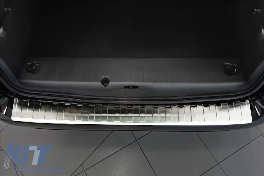 Protector de bara spate Avisa potrivit pentru Opel Combo E Life, Cargo după 2018, crom-image-6211616