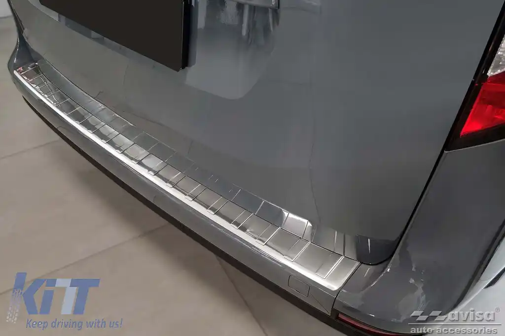 Protector de bara spate Avisa potrivit pentru Mercedes Citan W420 după 2021, crom-image-6211765