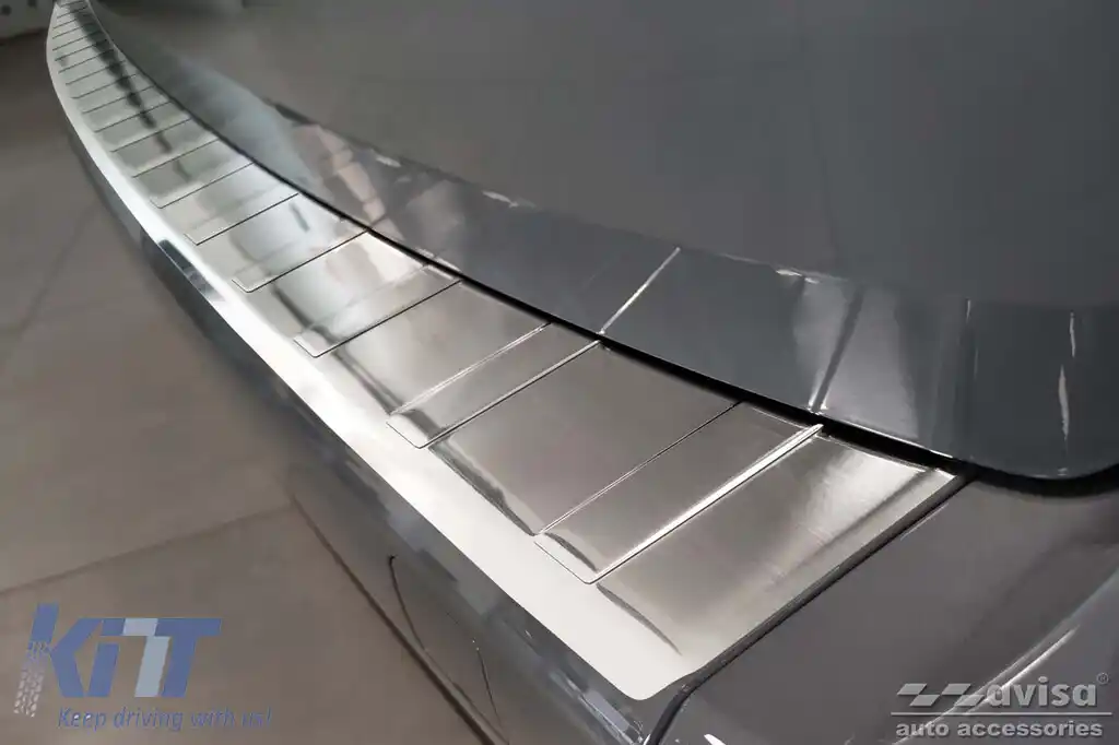 Protector de bara spate Avisa potrivit pentru Mercedes Citan W420 după 2021, crom-image-6211766