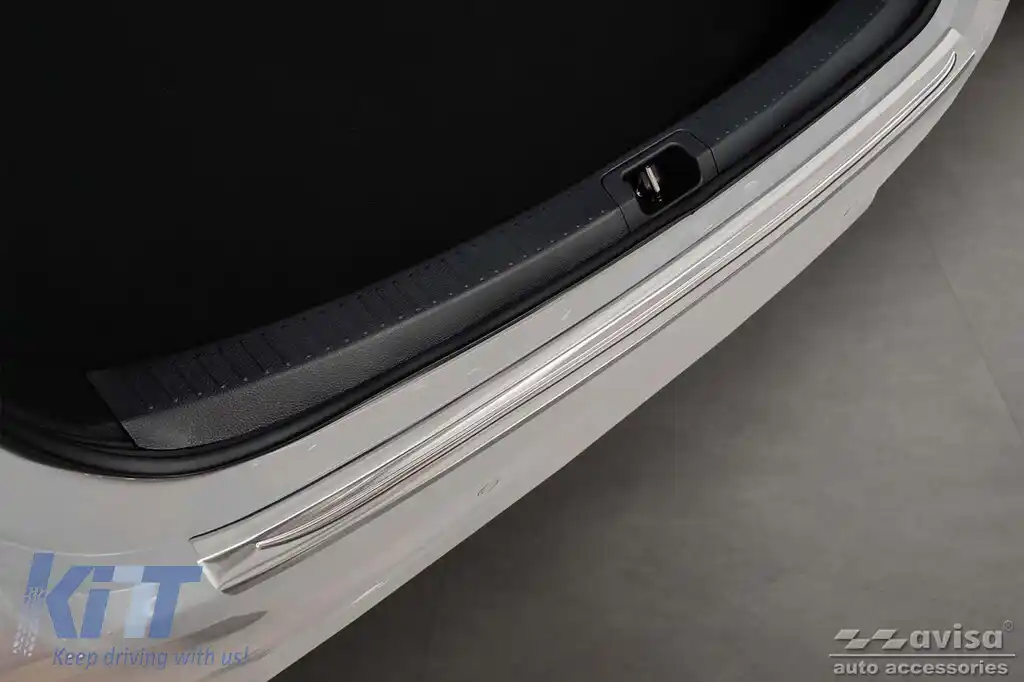 Protector de bara spate Avisa potrivit pentru Toyota Corolla sedan după 2018, Corolla GR Sport sedan după 2019, crom-image-6211787
