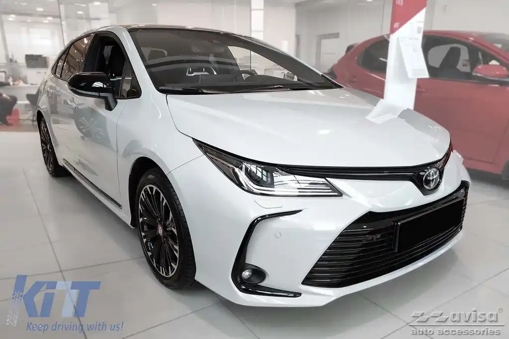 Protector de bara spate Avisa potrivit pentru Toyota Corolla sedan după 2018, Corolla GR Sport sedan după 2019, crom-image-6211792