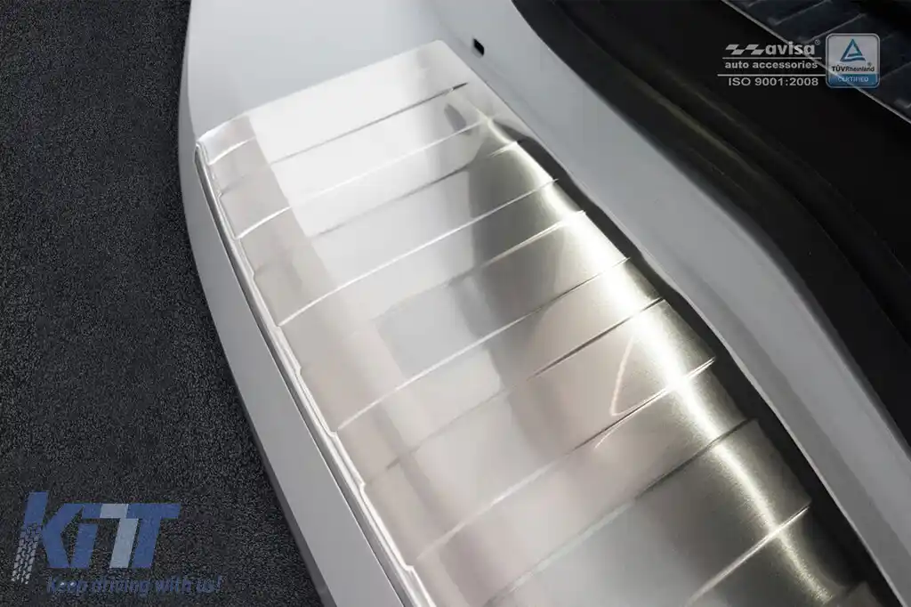 Protector de bara spate Avisa potrivit pentru Renault Megane Grandtourer 2016-2020, după 2020, crom-image-6211804