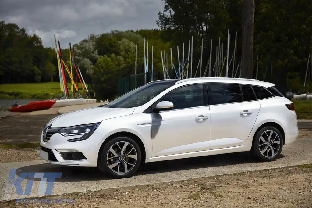 Protector de bara spate Avisa potrivit pentru Renault Megane Grandtourer 2016-2020, după 2020, crom-image-6211807