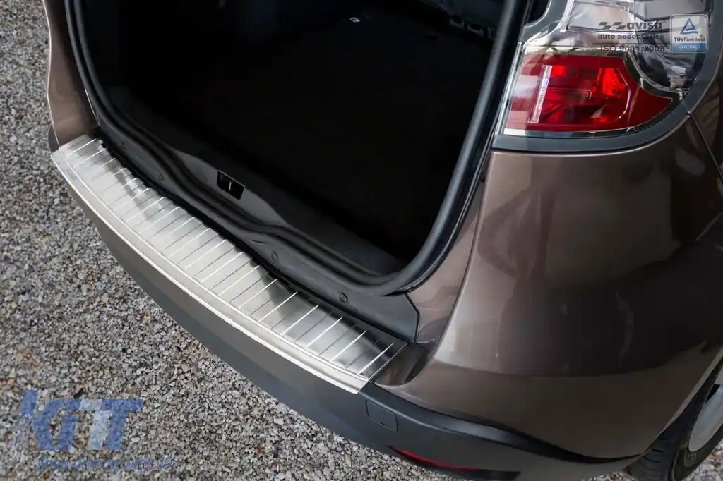 Protector de bara spate Avisa potrivit pentru Renault Scenic 2009-2016, crom-image-6211812