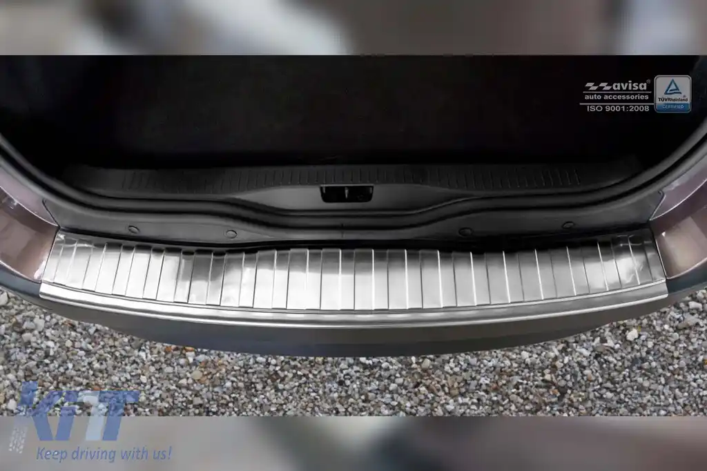 Protector de bara spate Avisa potrivit pentru Renault Scenic 2009-2016, crom-image-6211814