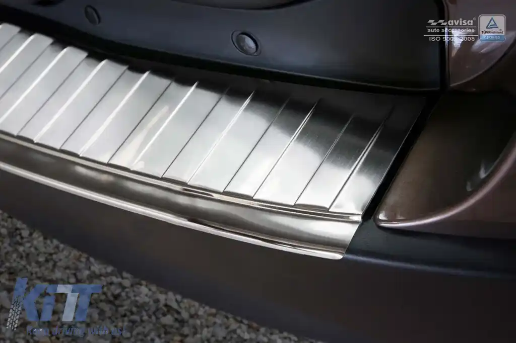 Protector de bara spate Avisa potrivit pentru Renault Scenic 2009-2016, crom-image-6211815