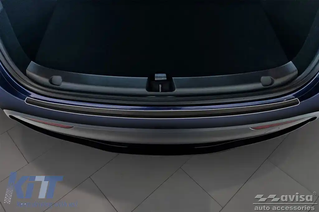 Protector de bara spate Avisa potrivit pentru Tesla Model Y după 2020, negru mat-image-6211840