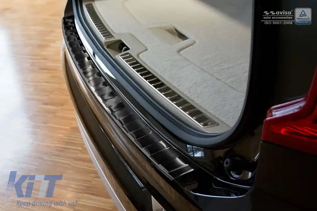 Protector de bara spate Avisa potrivit pentru Volvo XC90 după 2015, lac negru-image-6211851